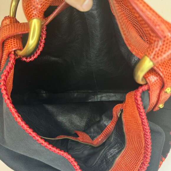 Gucci Black Canvas  Hobo Bag - Picture 11 of 11